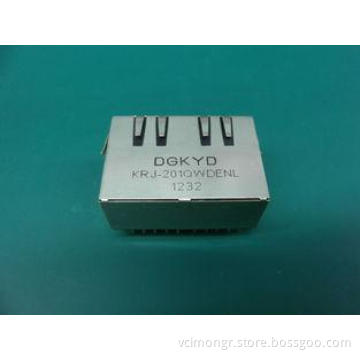 2 Port PCB IP Phone RJ45 Connectors With Metal Shell 10 / 1
